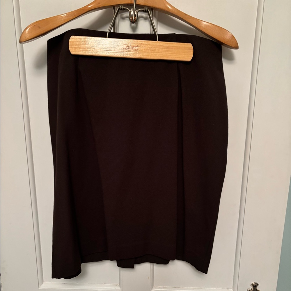 J. Jill Classic Brown Pencil Skirt